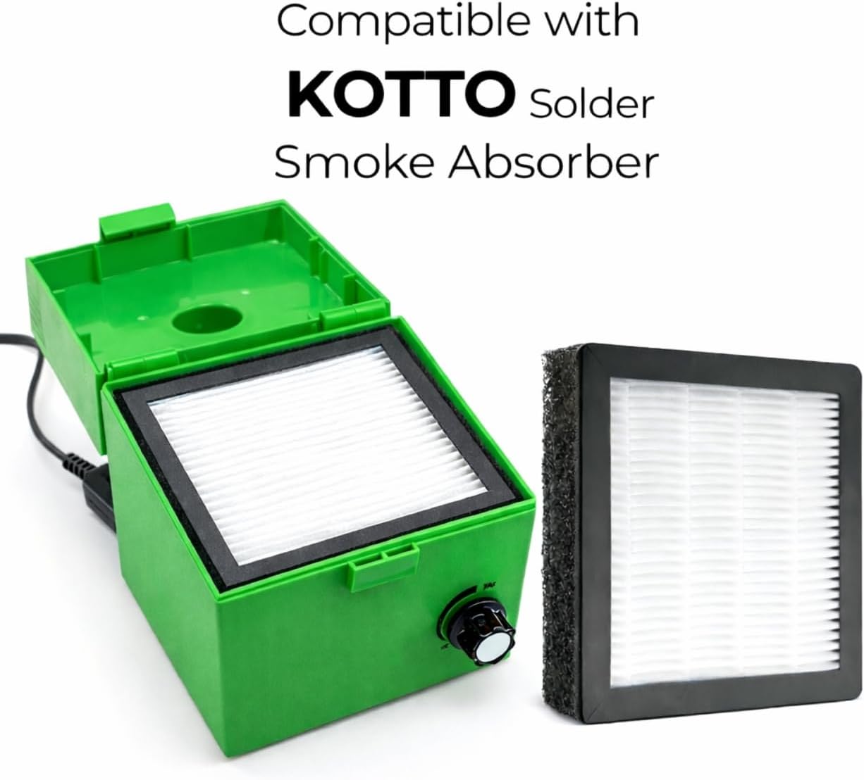 Juego filtros True HEPA y carbón activado para soldadura KOTTO