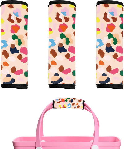 Funda asa equipaje 3 pzas neopreno brillante identificación maleta