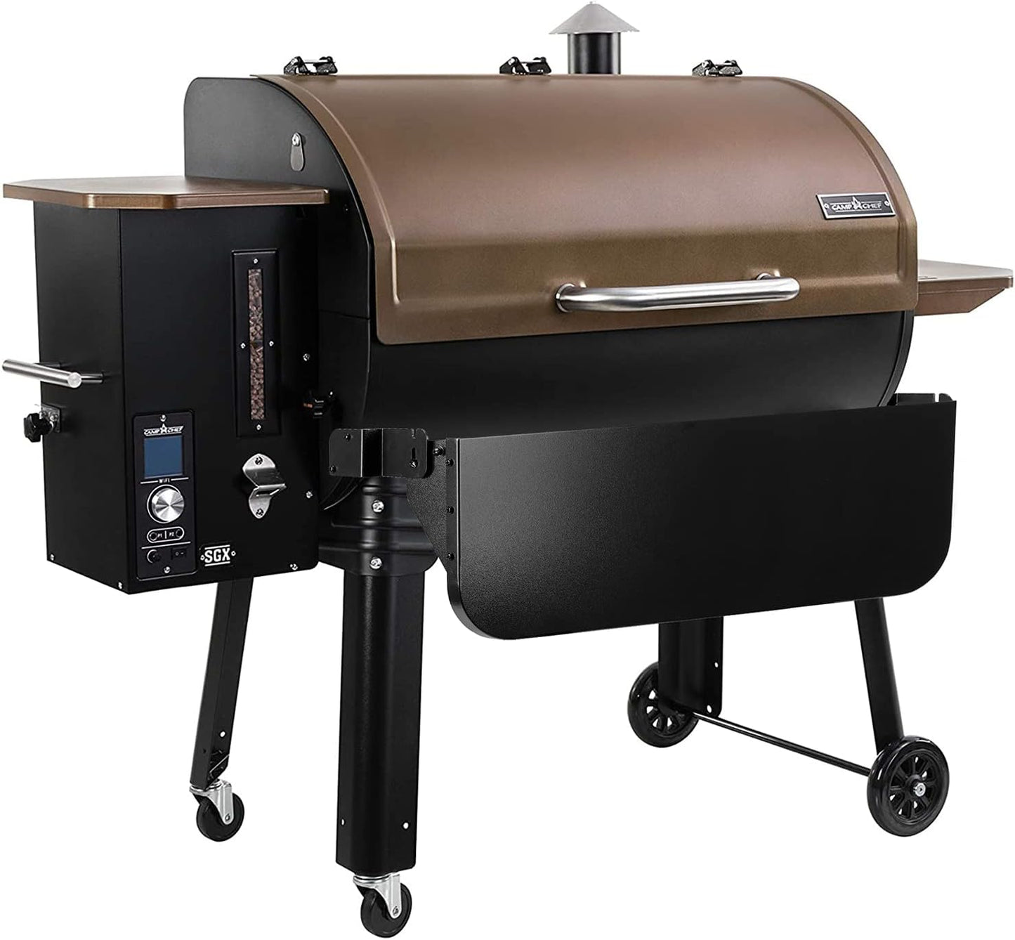 Estante frontal plegable Camp Chef 36pulg color negro