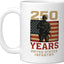 Taza cerámica Infantry 250th Estados Unidos blanca