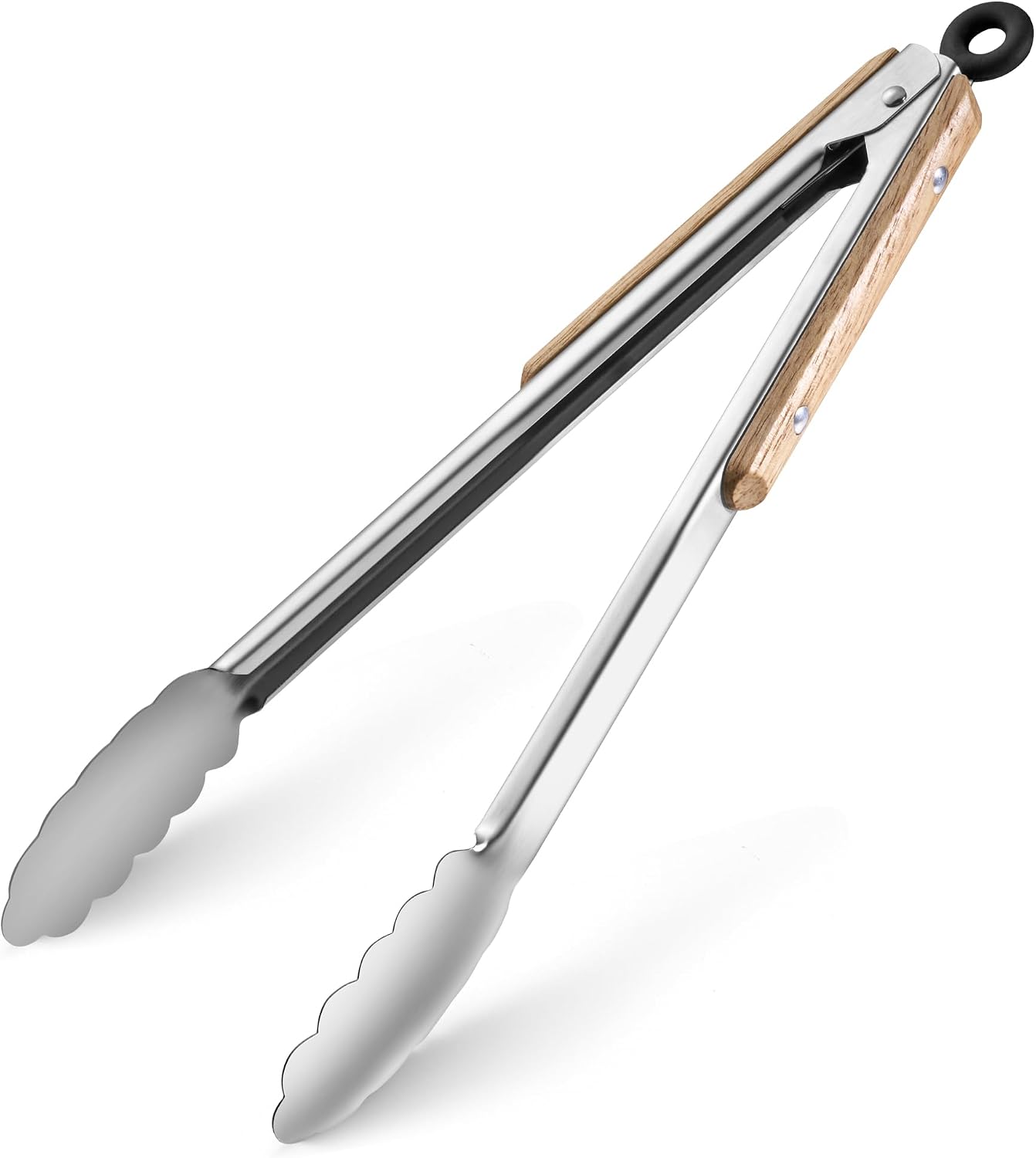 Pinzas acero inox 12pulg asar parrilla barbacoa