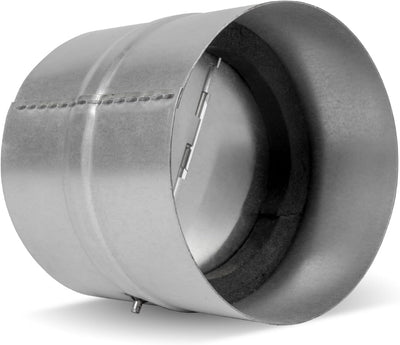 Amortiguador conducto 4pulg metal para HVAC