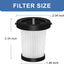 Filtro repuesto lavable comp para aspiradora GXZSK 500W