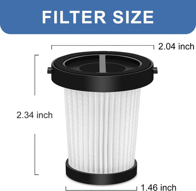Filtro repuesto lavable comp para aspiradora GXZSK 500W