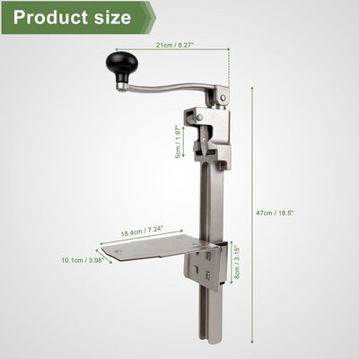 Abrelatas acero inox para latas #10 hasta 11pulg
