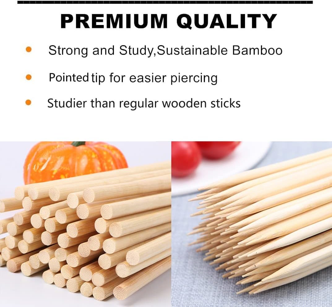 150 Palitos Caramelo Manzana 5.5pulg Bambú para Perro