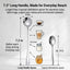 Set 4 Cucharas Acero Inox Demitasse Café Té Yogur
