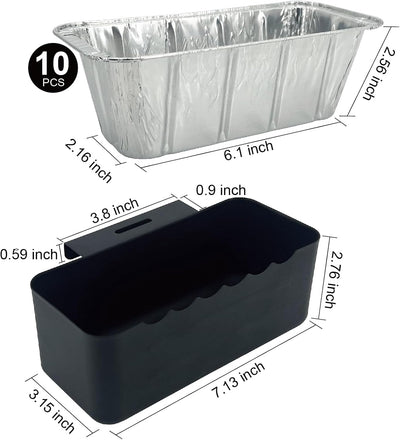 Juego taza 10 forros recogedor grasa comp 17-36pulg Blackstone