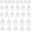 30 Ganchos Adhesivos Pared Blanco Colgar Fotos