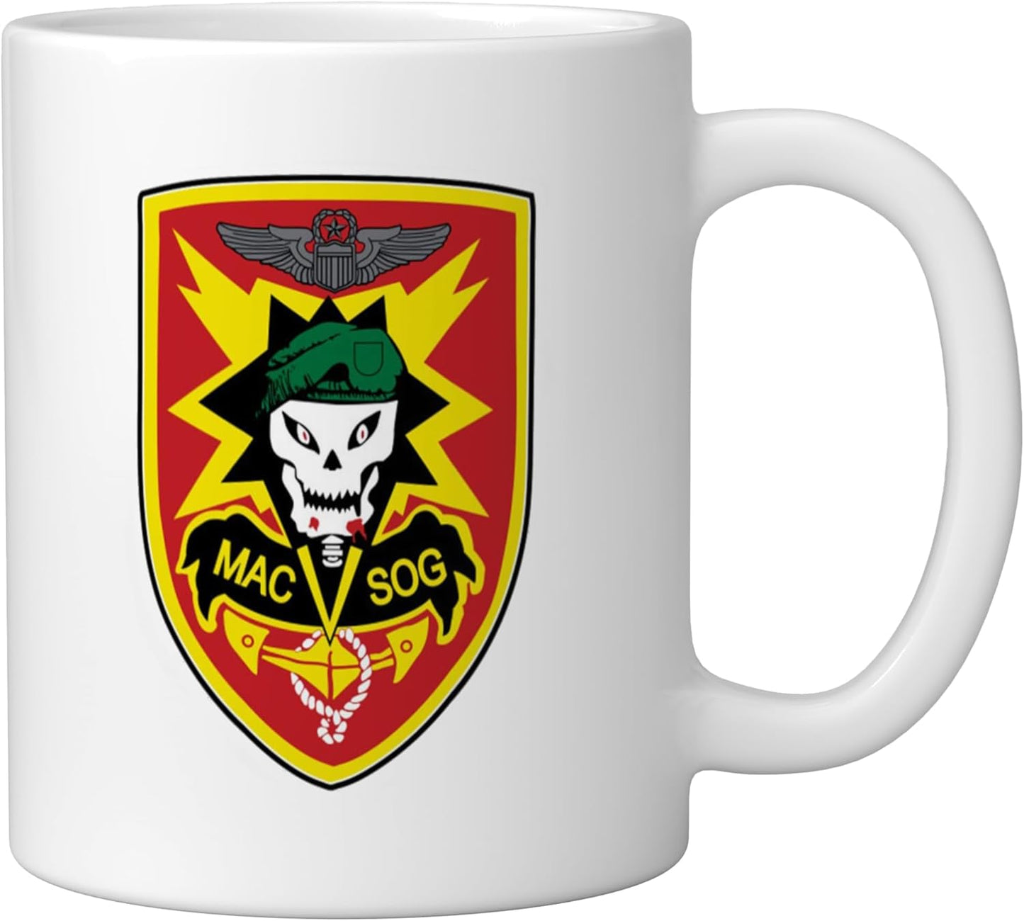 Taza cerámica MAC V SOG Vietnam War Military Army Studies