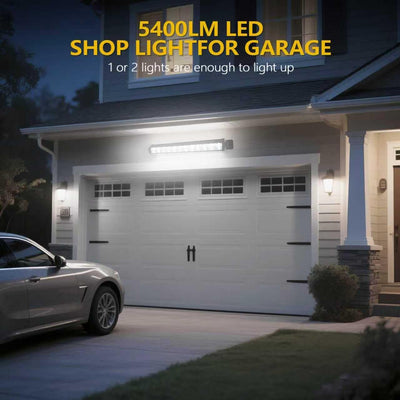 2 Luces LED Garaje con Control Remoto 24W 6000K