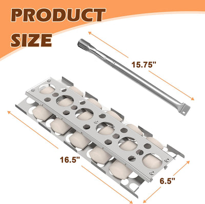 Kit repuesto bandejas briquetas parrilla Summerset 26-32pulg