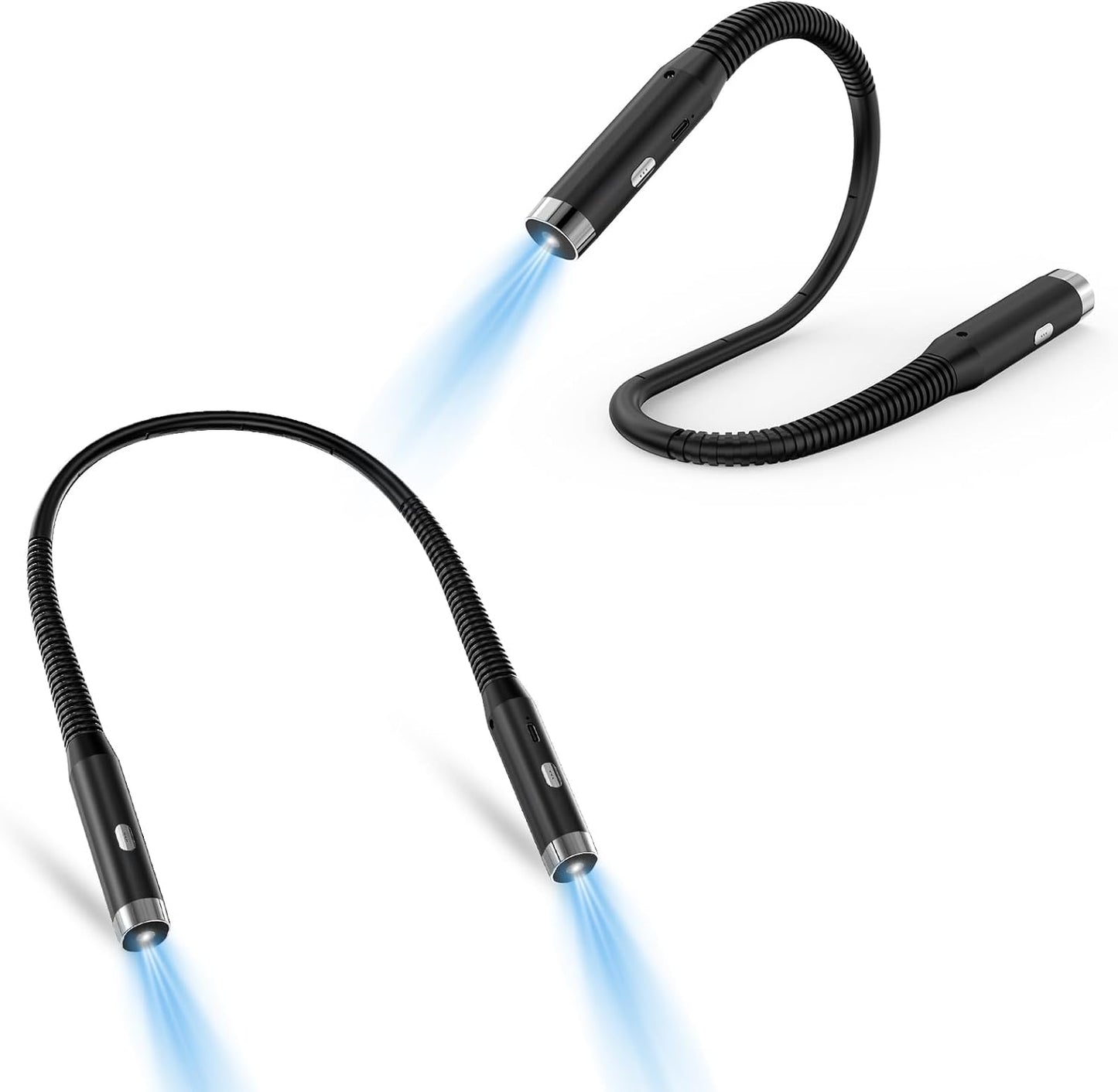 Luz de lectura LED para cuello con 3 niveles de brillo