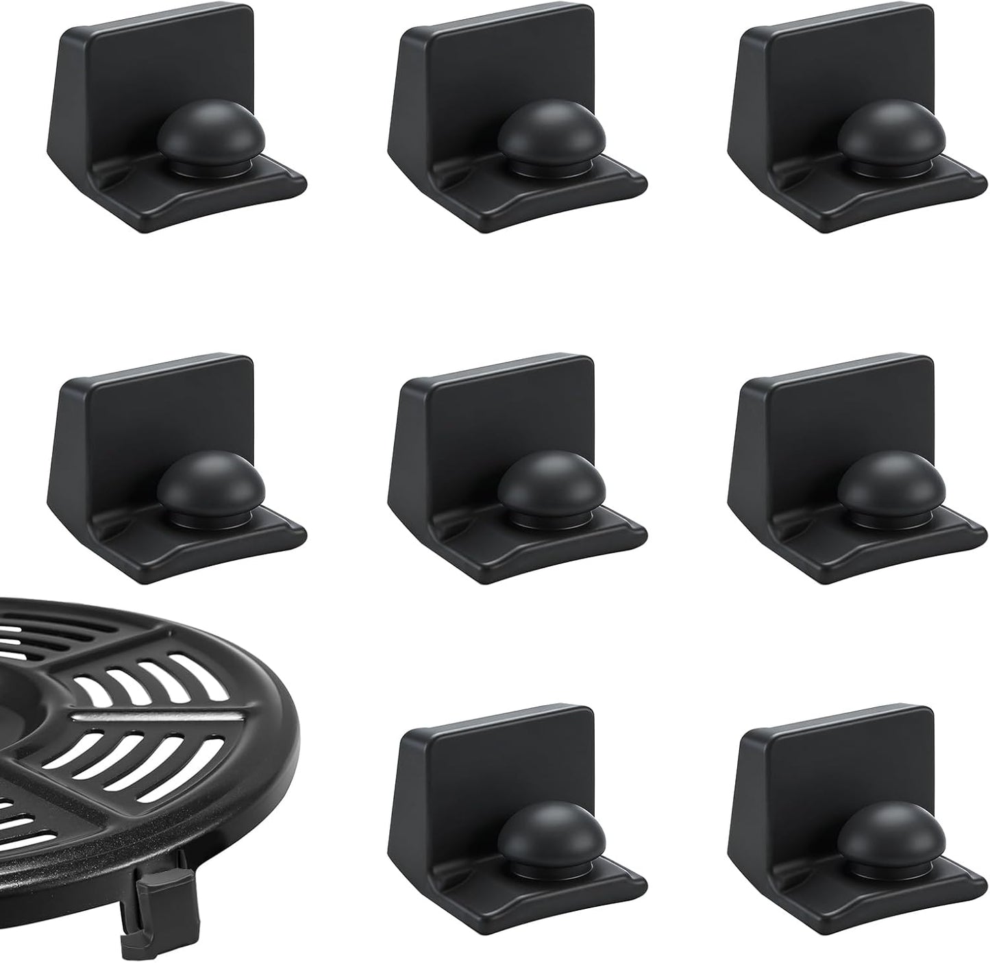 8 Pzas Parachoques Silicona para Freidora Air Fryer Ninja Crispi