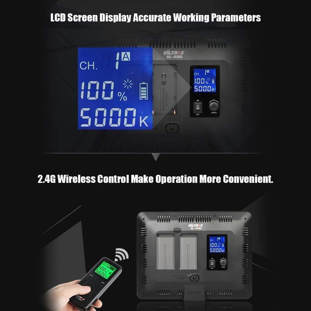 Kit luces estudio 30W bicolor 3300K-5600K CRI 95