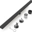 Drenaje ducha 60pulg acero inox 304 negro mate rejilla cuadrada