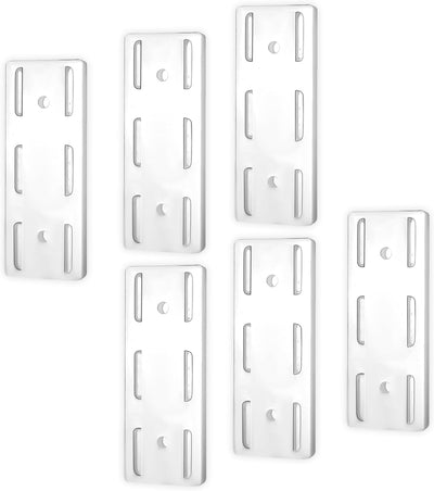 Soporte regleta autoadhesivo pared 6uds gestionador cables cocina