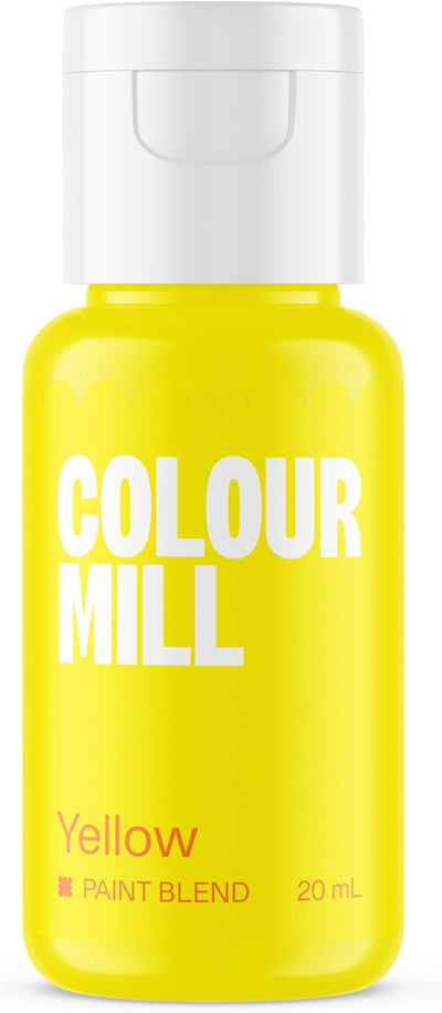 Pintura comestible Colour Mill para pasteles y fondant, amarillo mate