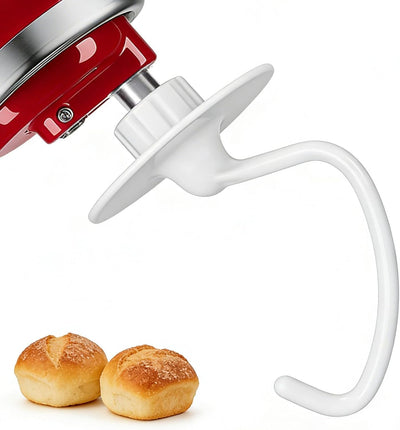 Gancho de masa recubierto para KitchenAid 4.5/5 cuartos galón con cabezal inclinable