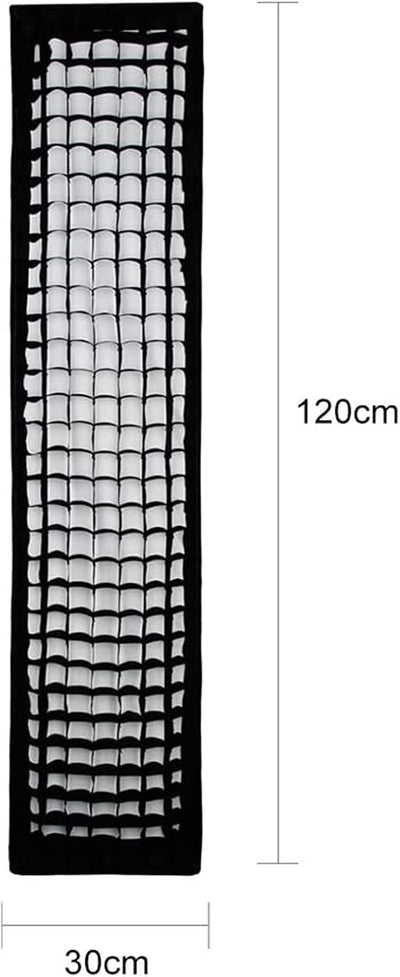 Softbox Godox 12x47pulg con rejilla Bowens para flash estudio