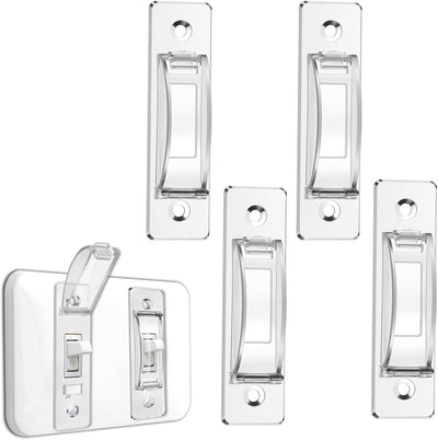 Pack 4 Protectores Interruptor Luz Estilo Palanca