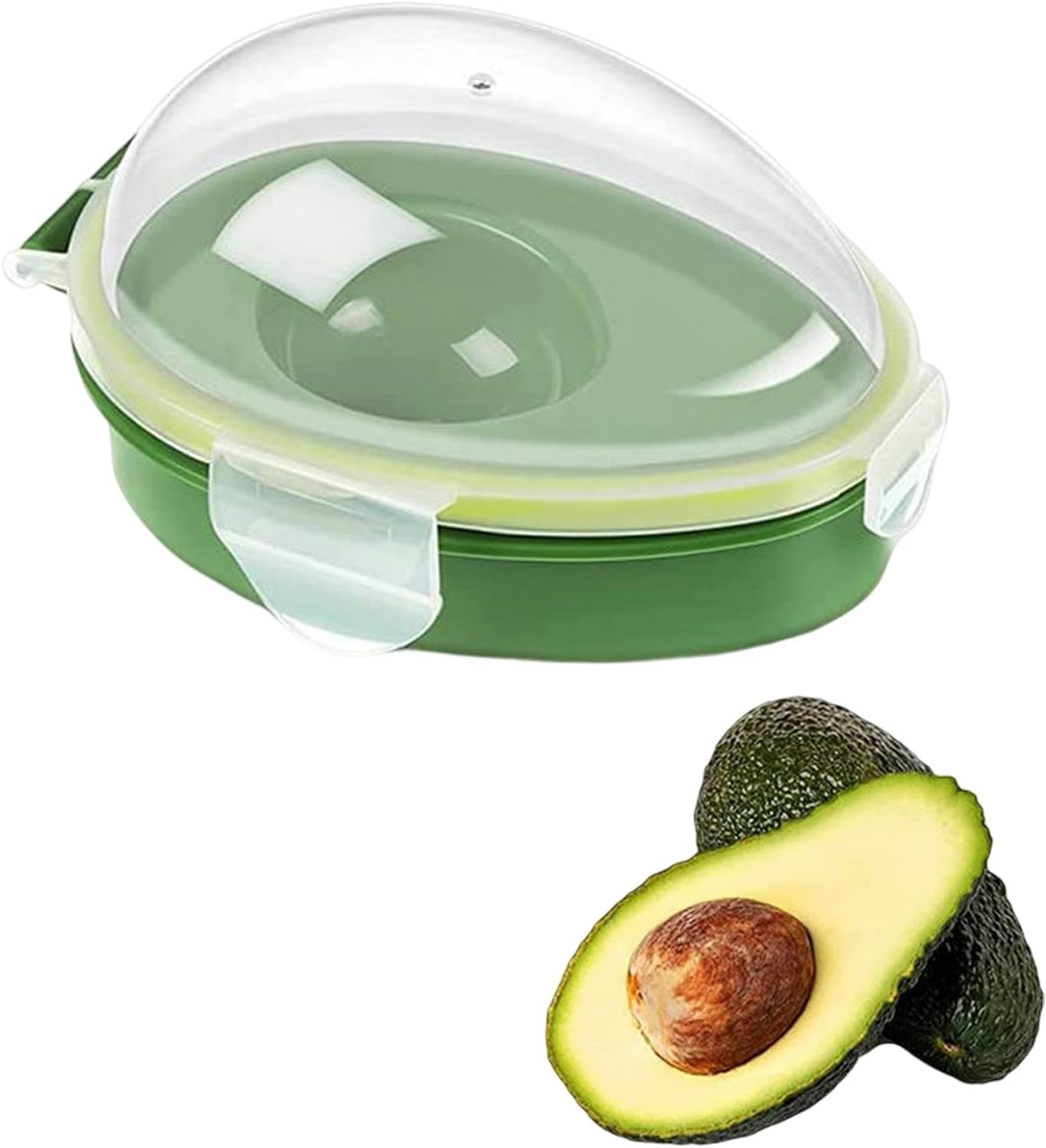 Soporte ahorrar aguacate reutilizable refrigerador