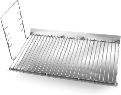 Percha acero inox bandeja cenizas Chargriller
