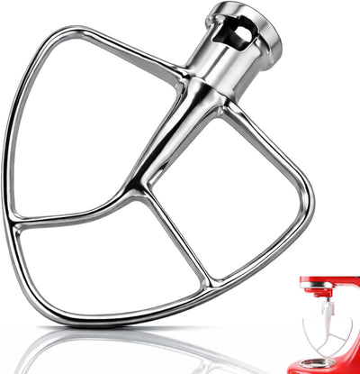 Batidor plano acero inox K45B para KitchenAid 4.5-5qt