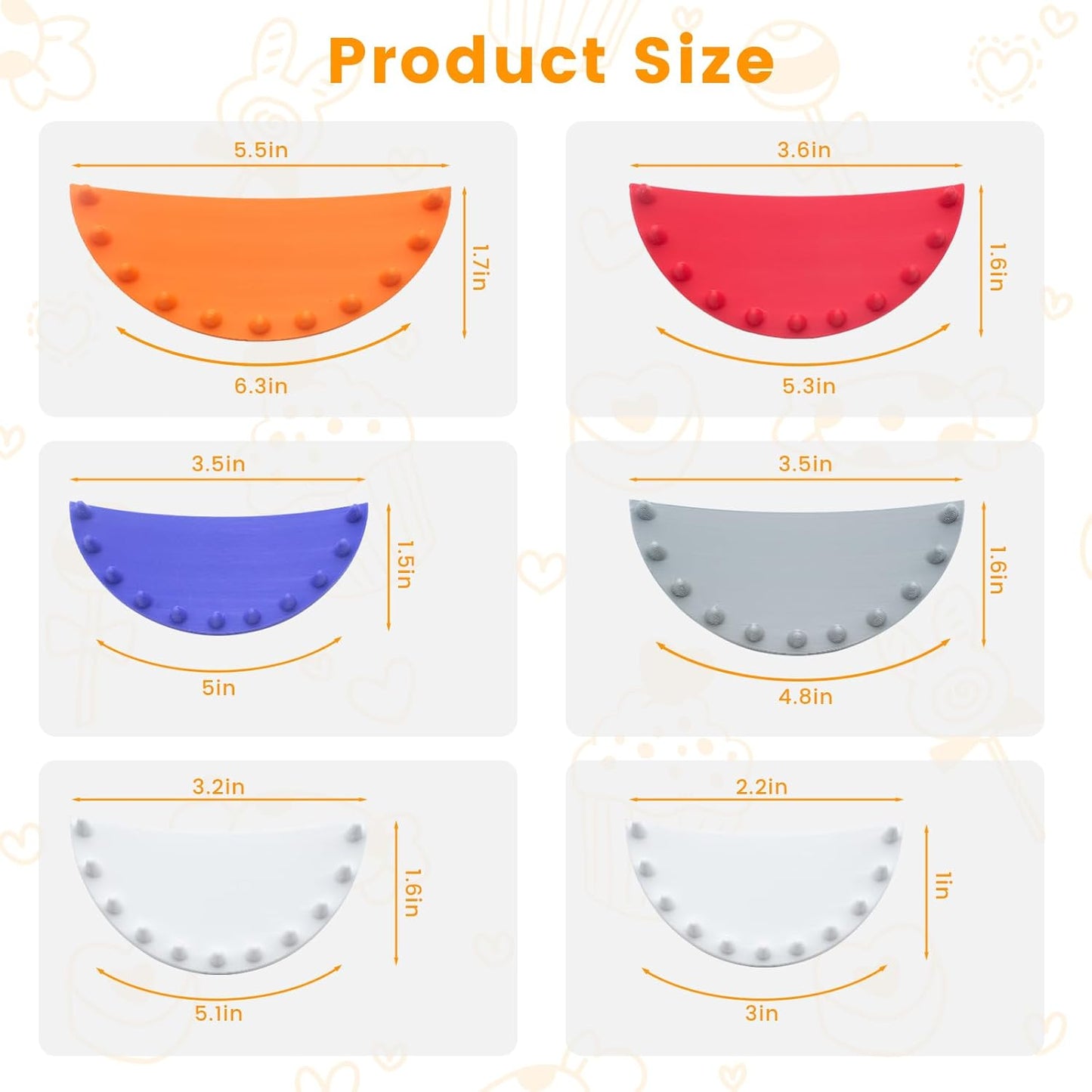 6 herramientas guía arco pastel para principiantes y panaderos