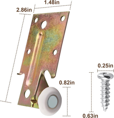 Rodillo riel soporte acero comp Prime-Line R 7132 set 2
