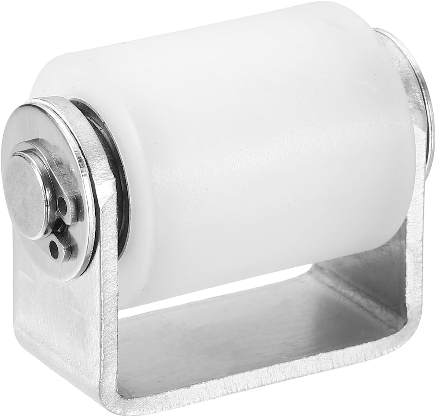 Rodillo guía puerta deslizante nailon 2pulg soporte poste C