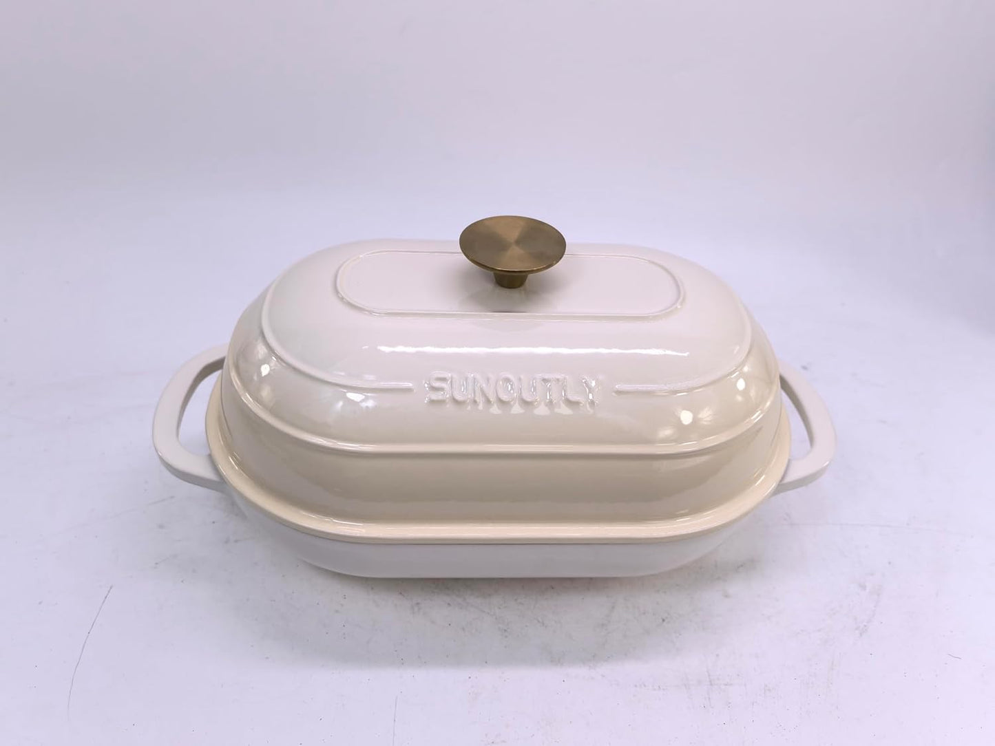 Horno holandés hierro fundido esmaltado 5qt con tapa y libro