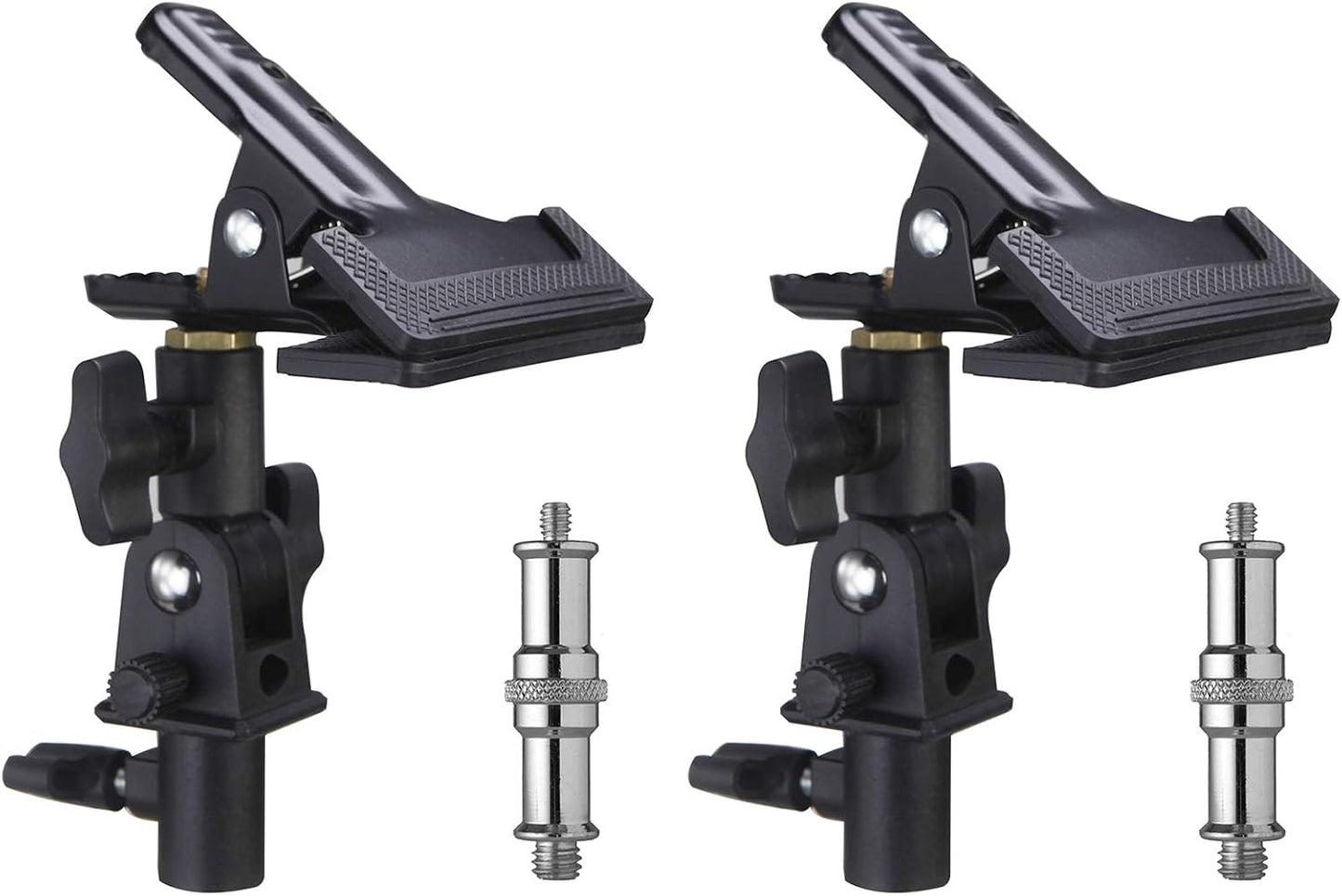 2 Soportes Reflector Estudio Metal 1/4 y 3/8pulg