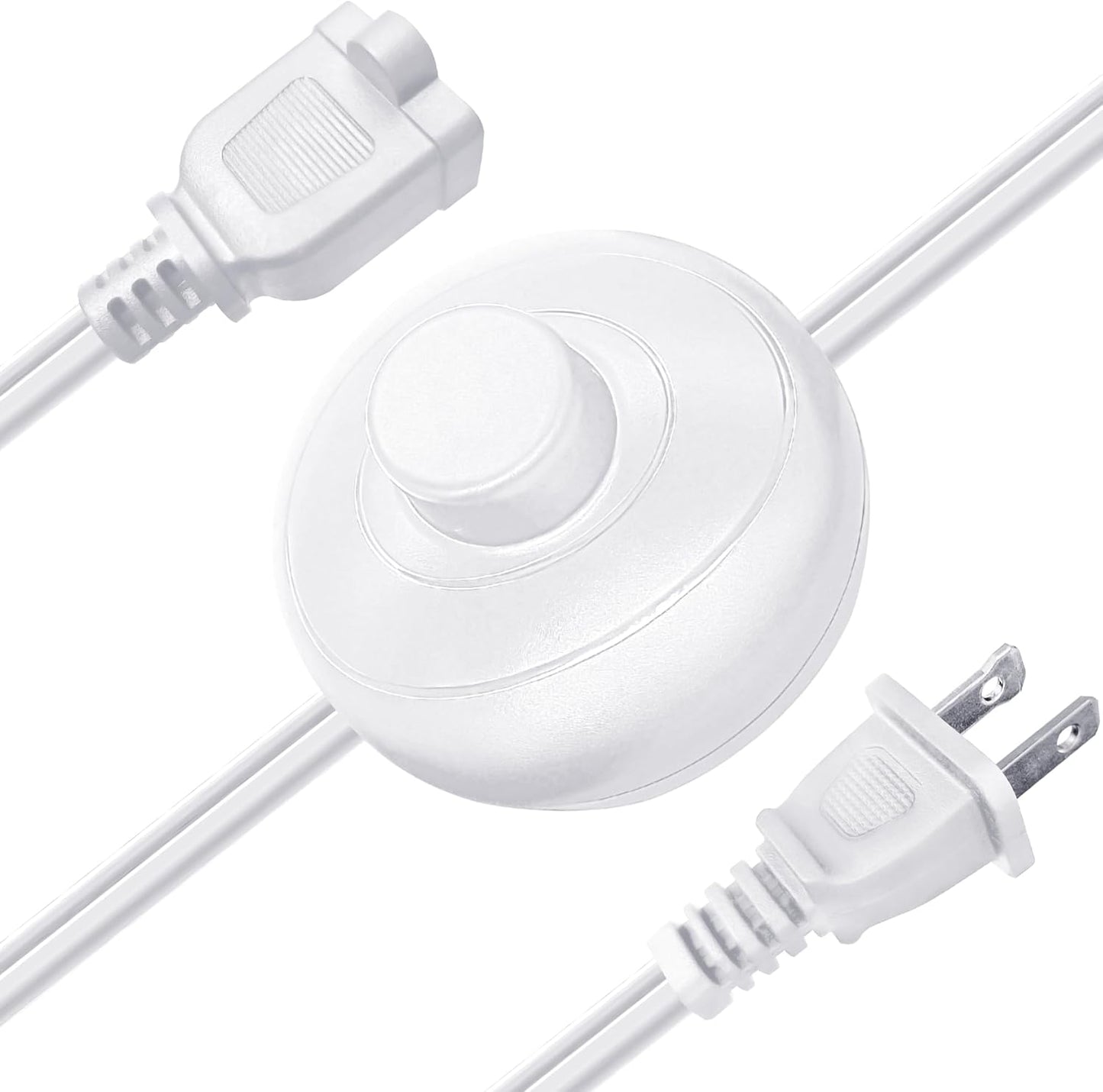Pedal interruptor pie cable 6pulg 3A 125V para lámpara