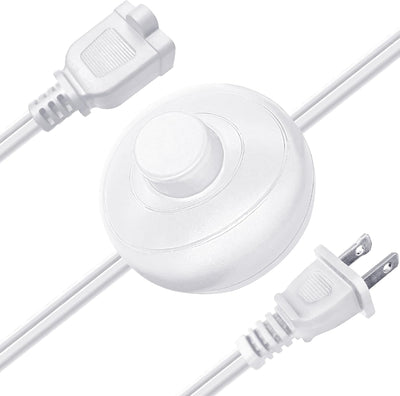 Pedal interruptor pie cable 6pulg 3A 125V para lámpara