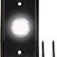 Timbre decorativo latón macizo bronce aceitado con luz LED