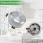2 Pomos Control Comp Kitchen-Aid