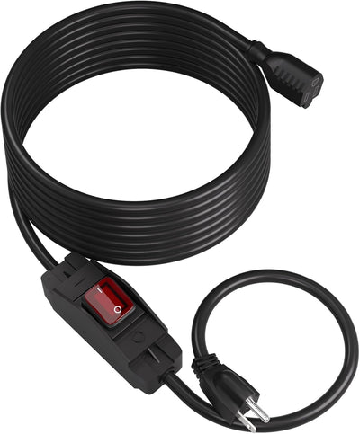 Cable extensión con interruptor 3 clavijas impermeable 1875W