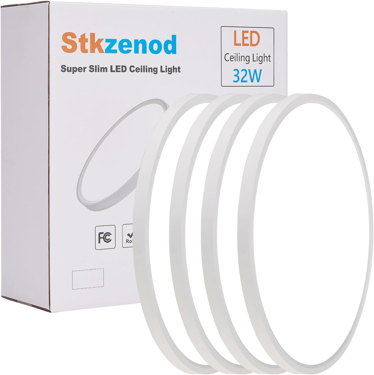 Lámpara LED techo empotrada 32W 3000-6000K dormitorio