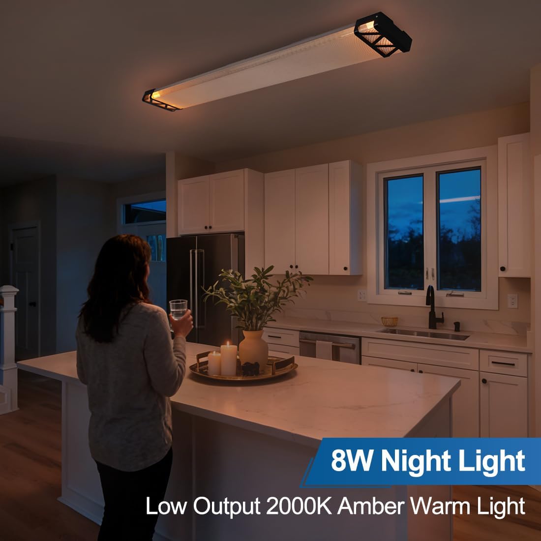 Lámpara LED techo cocina 48pulg 55W 5000K