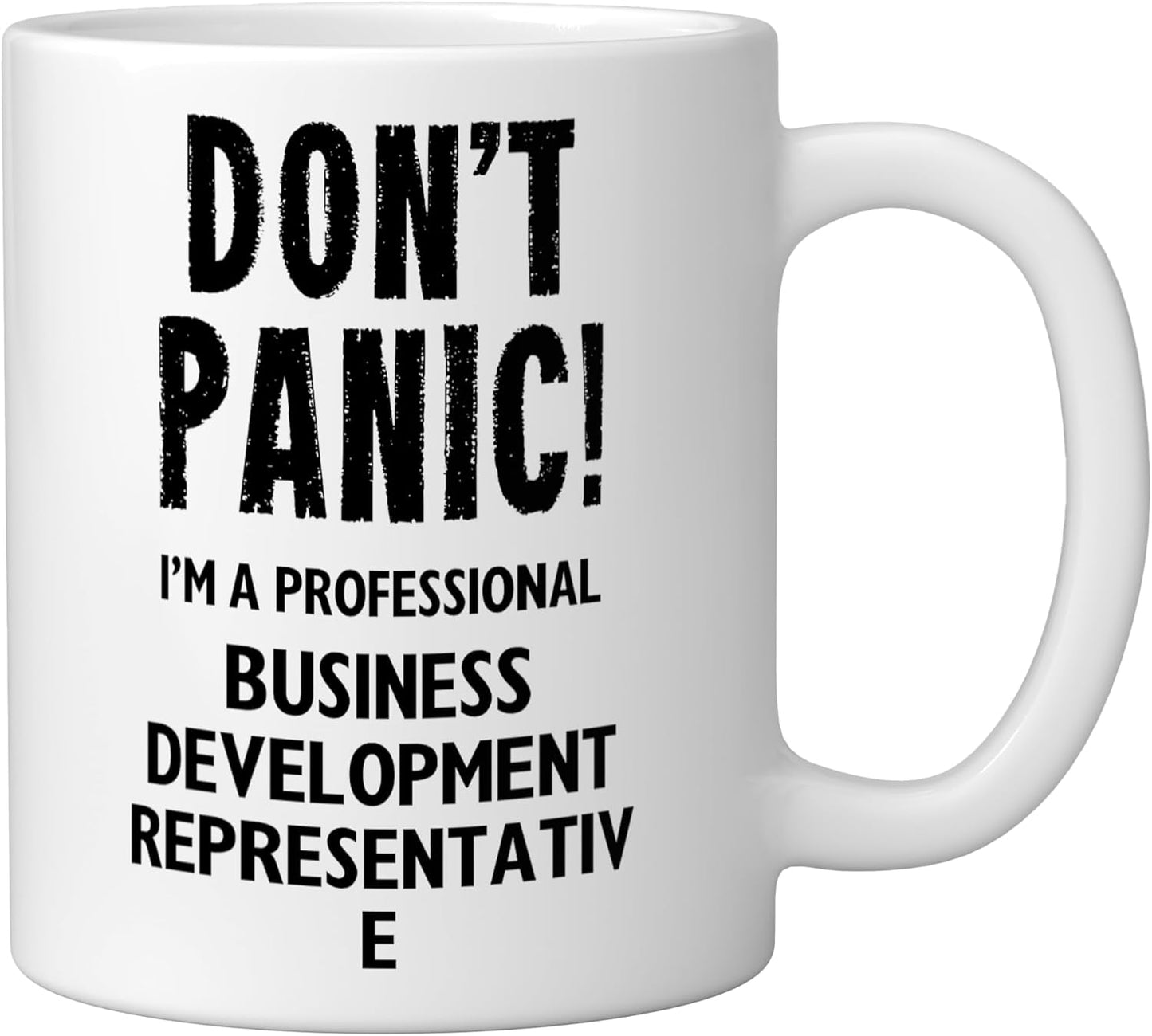 Taza Cerámica para Negocios en Blanco