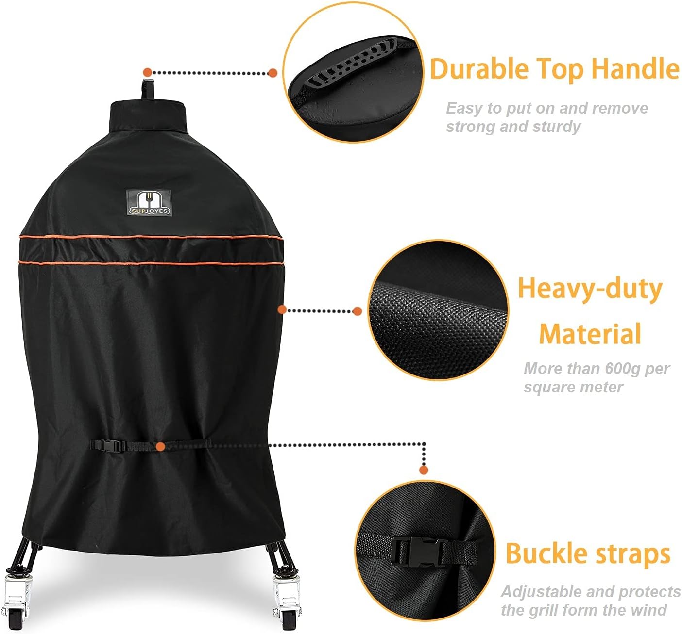 Cubierta parrilla Kamado Joe Classic impermeable