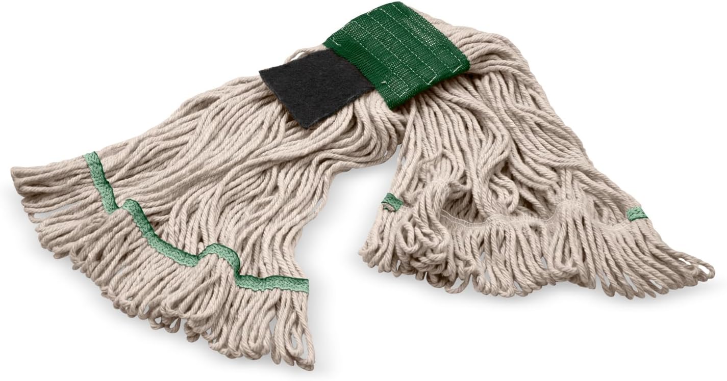 Cabezal trapeador acrílico banda verde 5pulg depurador