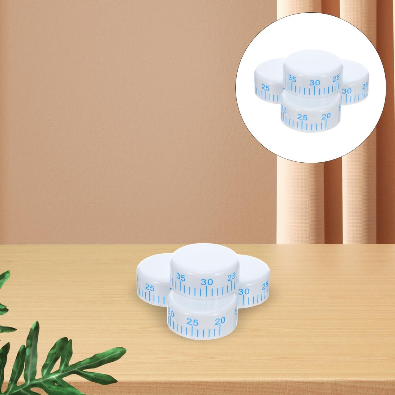 Perilla universal de control de temperatura para refrigerador y congelador esfera blanca
