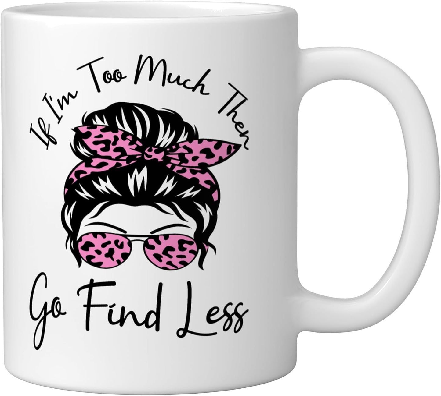 Taza Cerámica Humorística con Búfalo Blanco