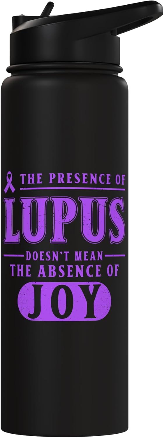 Botella agua aislada acero inox Lupus Warrior