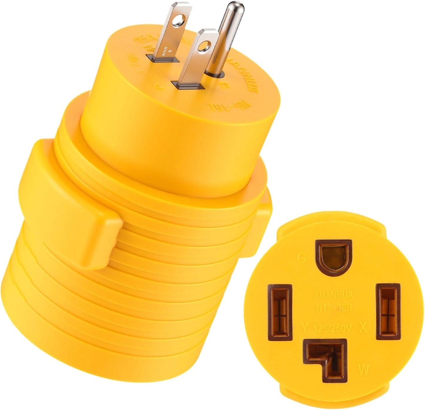 Adaptador NEMA 5-15P a 14-30R 15A 120V
