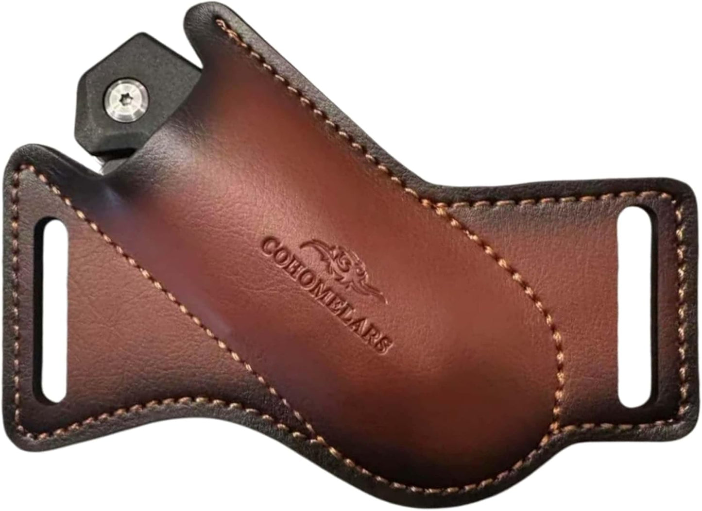 Funda cuero cuchillos 4-5pulg transporte