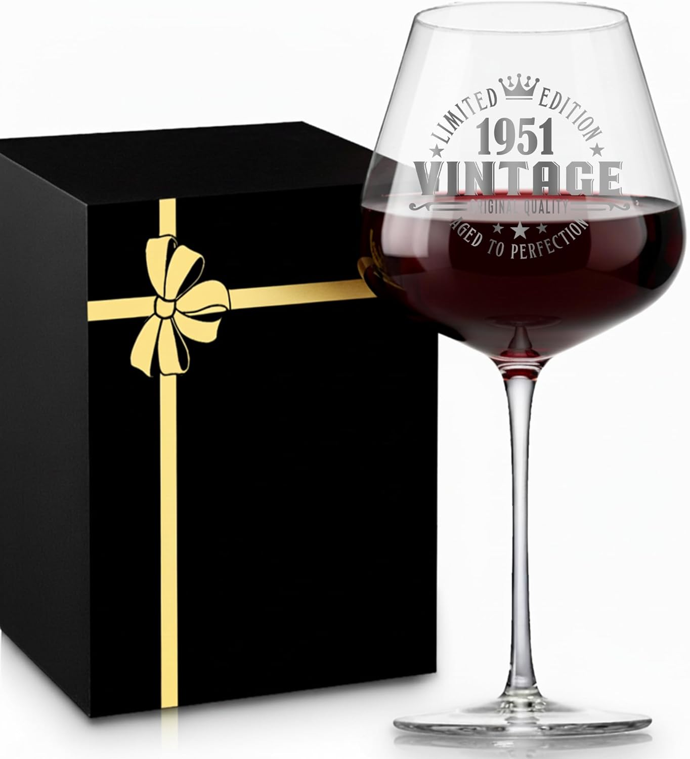 Copas vino cristal burdeos tallo largo regalo mujer