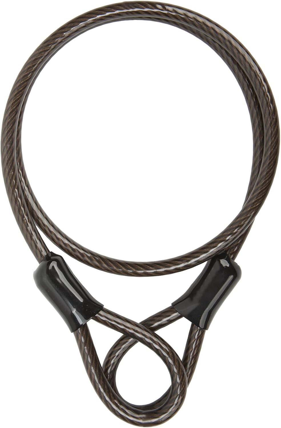 Cable seguridad acero flexible con bucles 4-30pies